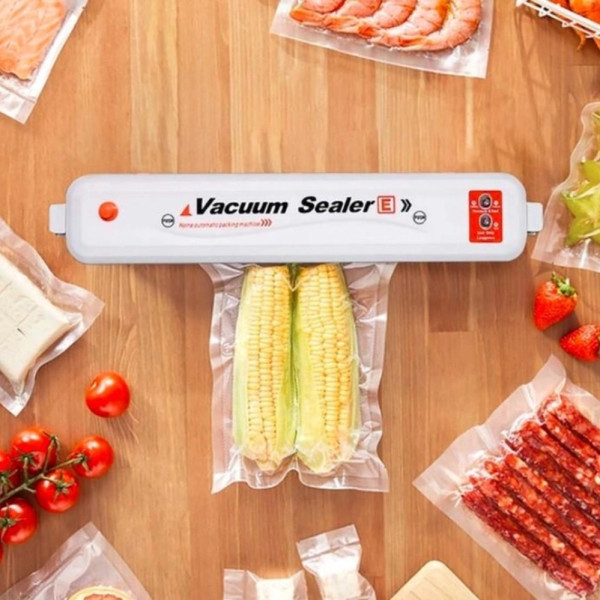 Автоматический вакууматор Vacuum Sealer вакуумный упаковщик бытовой аппарат для упаковки продуктов