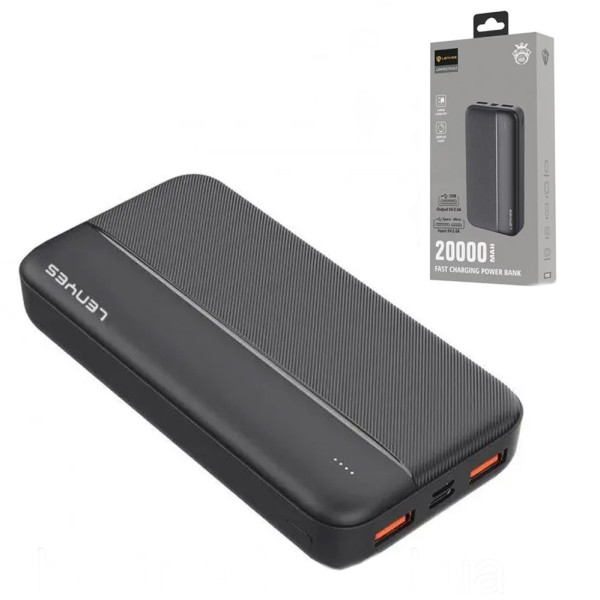 Портативный внешний аккумулятор 20000 mAh Power bank PX263 зарядное устройство повербанк тайп си и юсб
