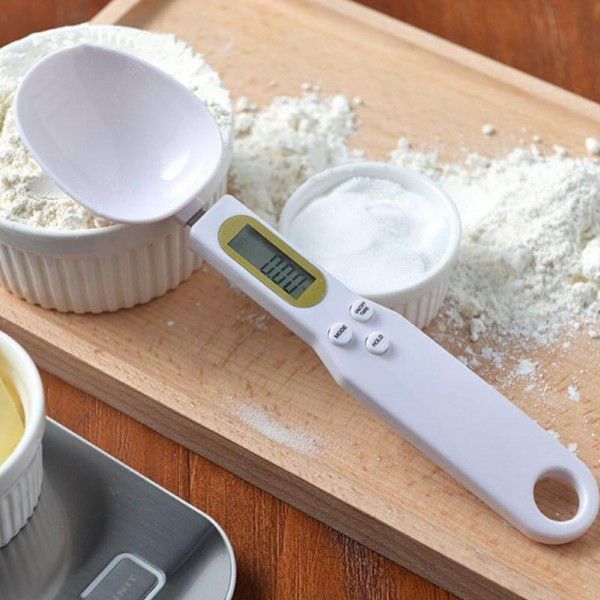 Электронная мерная ложка весы с LCD экраном Digital Spoon Scale цифровая до 300 г высокая точность Белая Электронная мерная ложка весы с LCD экраном Digital Spoon Scale цифровая до 300 г высокая точность Белая