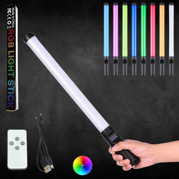Лампа Led аккумуляторная меч RGB Light Stick с пультом и штативом 2м светодиодная разноцветная лампа палка Лампа Led аккумуляторная меч RGB Light Stick с пультом и штативом 2м светодиодная разноцветная лампа палка