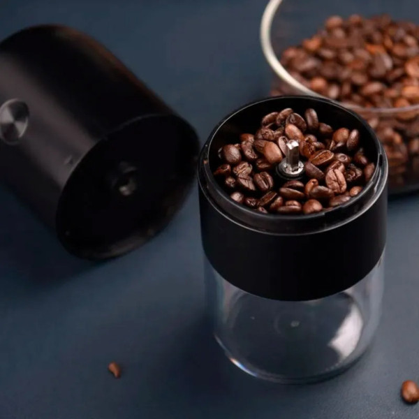 Кавомолка електрична Electric Coffee Grinder 25 Вт портативний апарат для помелу кавових зерен