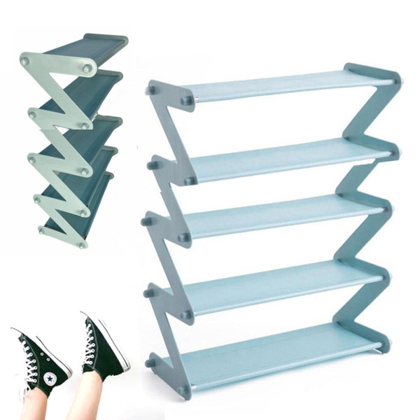 Полиця для взуття органайзер компактний стійка складна Shoe Rack YH 8802-5 зберігання речей та взуття Полиця для взуття органайзер компактний стійка складна Shoe Rack YH 8802-5 зберігання речей та взуття