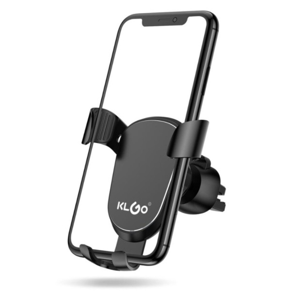 Автодержатель для телефона гравитационный KLGO Z9 на дефлектор в машину крепление в автомобиль для смартофна Автодержатель для телефона гравитационный KLGO Z9 на дефлектор в машину крепление в автомобиль для смартофна