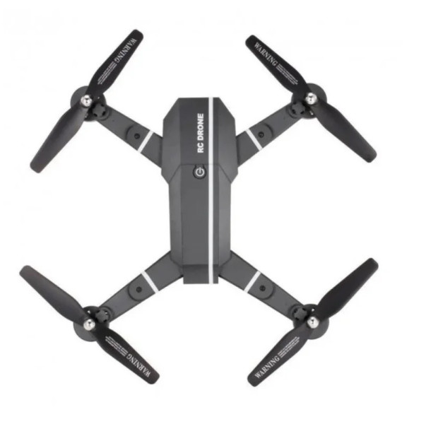 Квадрокоптер селфи-дрон складной RC DRON с Full HD WiFi камерой 8МП дрон Радиоуправляемый компактный с пультом