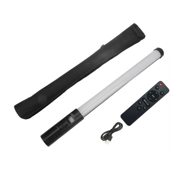 Лампа Led різнобарвна меч Led Stick RGB палиця для фото і відео Стік жезл для Селфі і блогерів з пультом