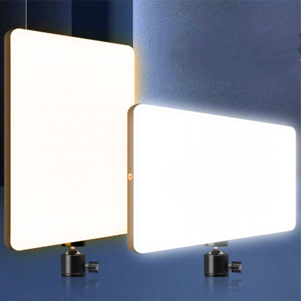 Светодиодная прямоугольная лампа RL-11 с пультом 23х16см LED SQUARE FILL LIGHT для фото и видеосъемки