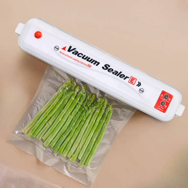 Автоматический вакууматор Vacuum Sealer вакуумный упаковщик бытовой аппарат для упаковки продуктов