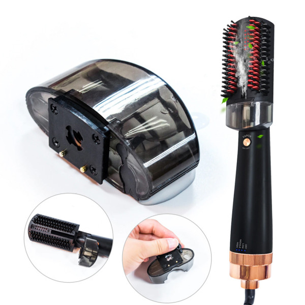Расческа фен Hair Steam Brush 3в1 Электрическая щетка для укладки и выпрямления утюжок плойка стайлер