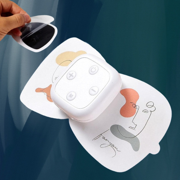 Миостимулятор EMS импульсный массажер Mini Magic Sticker MA-865 бабочка для мышц и тела