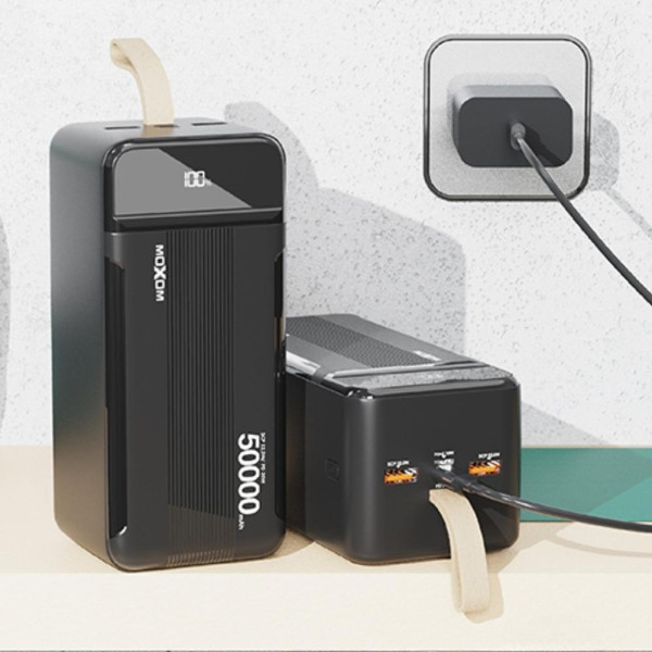 Повербанк 50000 mAh MX-PB62 Power bank з швидкою зарядкою для телефону потужний універсальний 22.5W USB Type-C