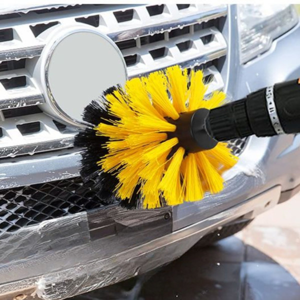Щетки для чистки и уборки Насадки на дрель шуруповерт набор 3 шт Drill Brush для химчистки авто Щетки для чистки и уборки Насадки на дрель шуруповерт набор 3 шт Drill Brush для химчистки авто