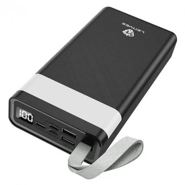 PX391 внешний аккумулятор 30000 mAh Power bank зарядное устройство повербанк тайп си и юсб Lightning