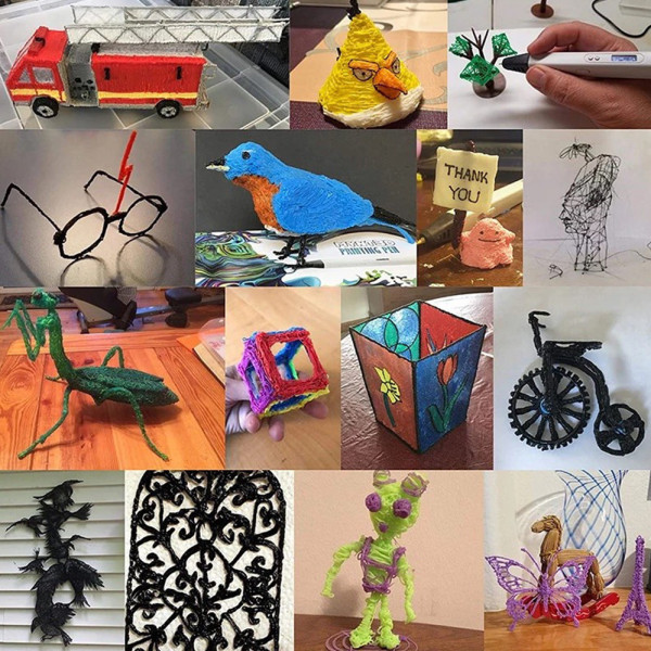 3D Ручка для дітей 3Д ручка 3-го покоління з дисплеєм LCD Pen 3 Набір з Еко Пластиком та трафаретом рожева 3D Ручка для дітей 3Д ручка 3-го покоління з дисплеєм LCD Pen 3 Набір з Еко Пластиком та трафаретом рожева