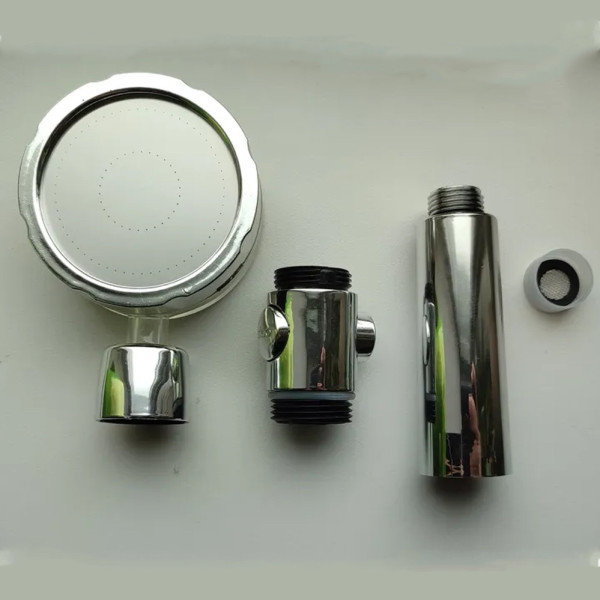 Лейка душевая с уникальным рисунком воды и турбонадувом Turbocharged shower 360 градусов верхний душ для ванно Лейка душевая с уникальным рисунком воды и турбонадувом Turbocharged shower 360 градусов верхний душ для ванно