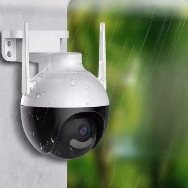 Вулична камера відеоспостереження N18 6MP поворотна WiFi система з мікрофоном IP камера з віддаленим доступом