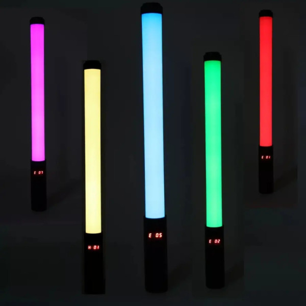 Светодиодная лампа меч аккумуляторная RGB Light Stick разноцветная палка с пультом для фото и видеосъёмки Светодиодная лампа меч аккумуляторная RGB Light Stick разноцветная палка с пультом для фото и видеосъёмки