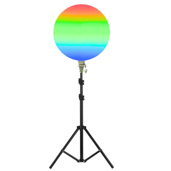 Круглая светодиодная лампа 45см RGB-LED Fill Light GS-450 цветная с пультом и штативом 2м для фото и видео Круглая светодиодная лампа 45см RGB-LED Fill Light GS-450 цветная с пультом и штативом 2м для фото и видео