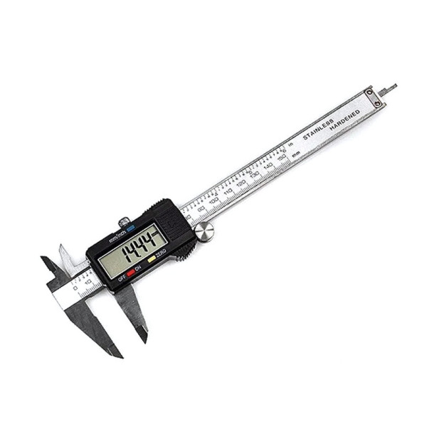 Електронний цифровий штангенциркуль мікрометр з LCD дисплеєм 150мм Digital Caliper В кейсі Чорний Електронний цифровий штангенциркуль мікрометр з LCD дисплеєм 150мм Digital Caliper В кейсі Чорний