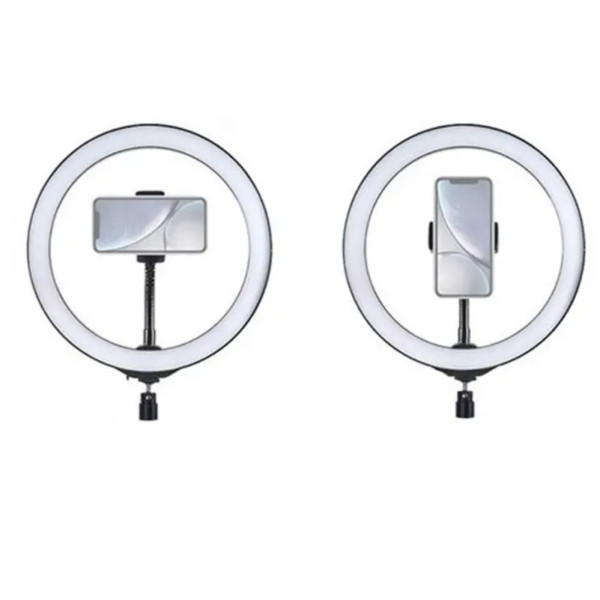 Светодиодная кольцевая LED лампа на штативе 2м Селфи кольцо 26 см Ring Набор для блогера фото визажиста штатив